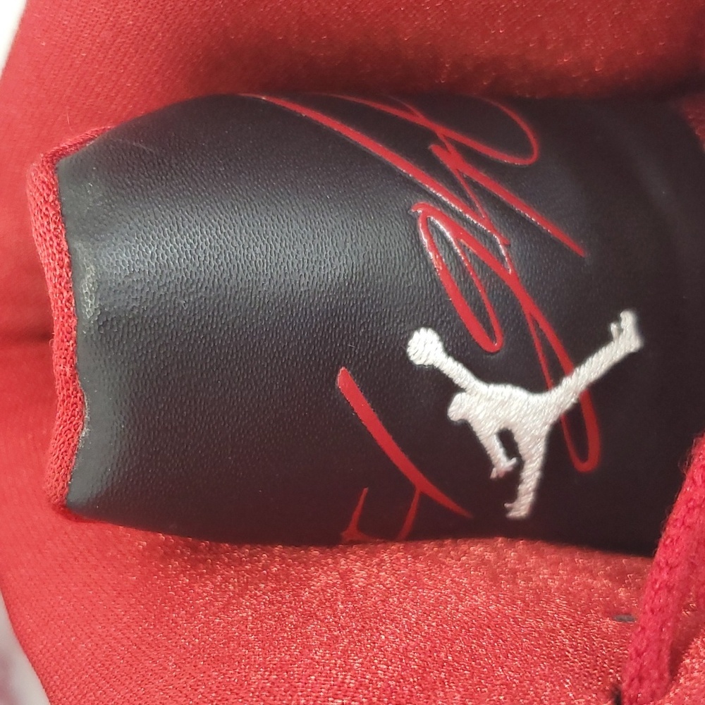 Jordan Flight 45 High Men Basketball, Size 11½, Red - Picture 14 of 15